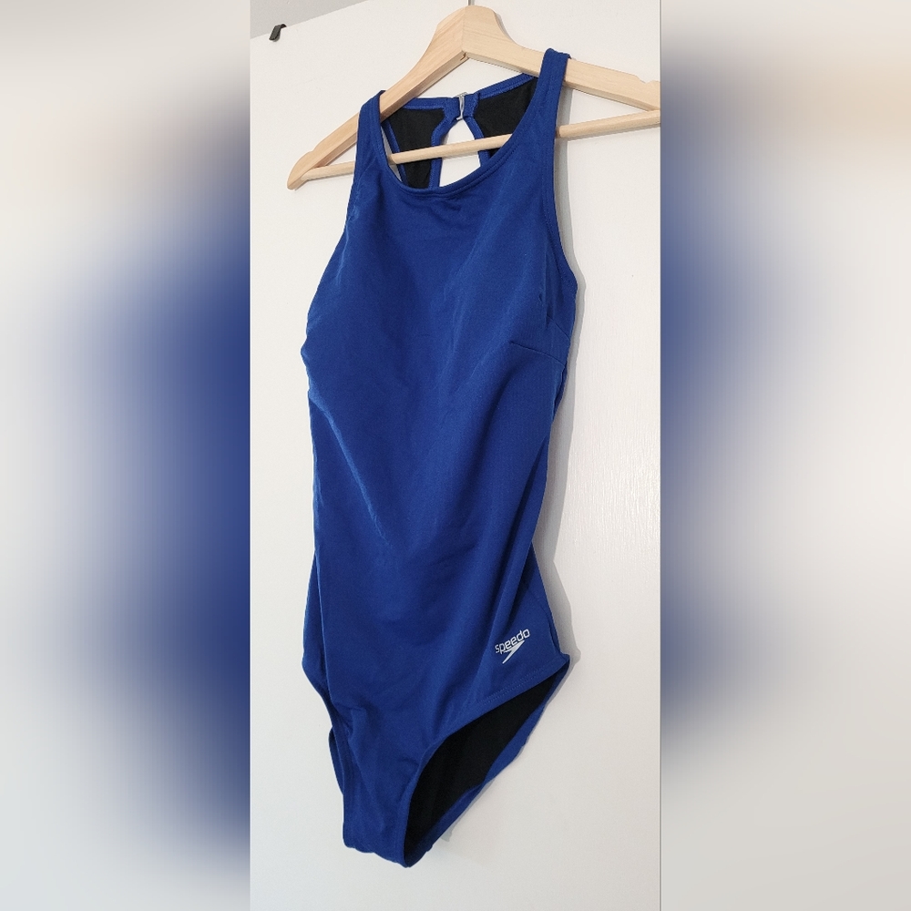 Classic Royal Blue Lined Speedo